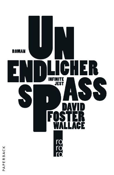 Buchcover und Innenansicht für das Buch: Infinite Jest