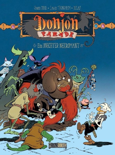Buchcover und Innenansicht für das Buch: Donjon Parade 9
