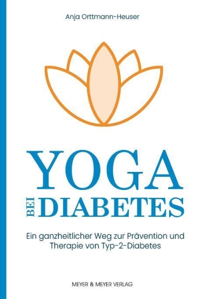 Buchcover und Innenansicht für das Buch: Yoga bei Diabetes