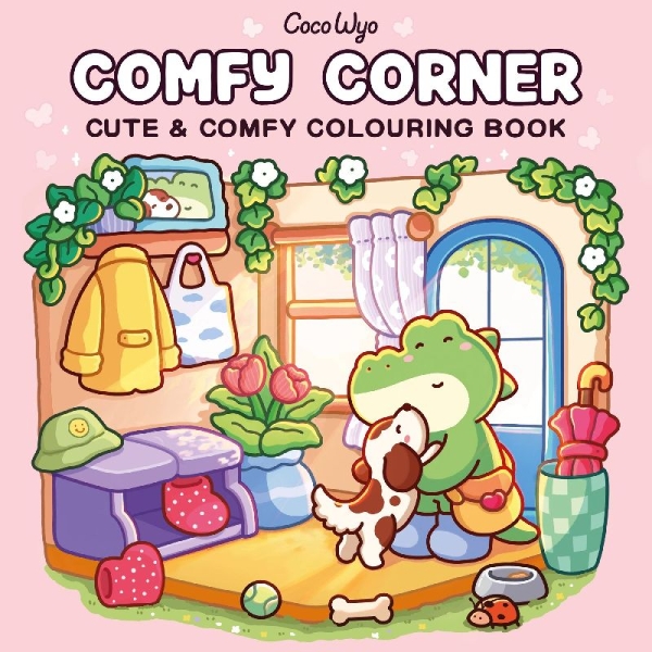 Buchcover und Innenansicht für das Buch: Comfy Corner