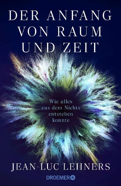 Buchcover und Innenansicht für das Buch: Der Anfang von Raum und Zeit