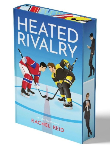 Buchcover und Innenansicht für das Buch: Heated Rivalry