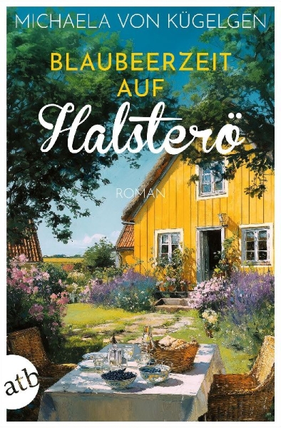 Buchcover und Innenansicht für das Buch: Sommar på Villa Hilda