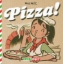 Buchcover und Innenansicht für das Buch: Pizza!