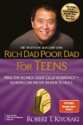 Buchcover und Innenansicht für das Buch: Die deutsche Ausgabe von Rich Dad Poor Dad for Teens