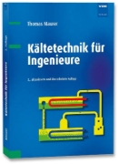 Buchcover und Innenansicht für das Buch: Kältetechnik für Ingenieure