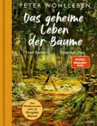 Buchcover und Innenansicht für das Buch: La Vie secrète des arbres en BD