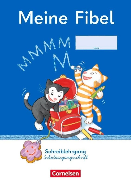 Buchcover und Innenansicht für das Buch: Meine Fibel 1. Schuljahr - Schreiblehrgang Schulausgangsschrift