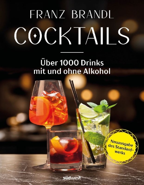 Buchcover und Innenansicht für das Buch: Cocktails - Neuausgabe