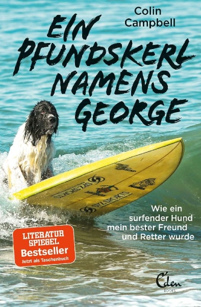 Buchcover und Innenansicht für das Buch: Ein Pfundskerl namens George