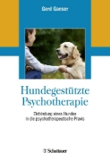 Buchcover und Innenansicht für das Buch: Hundegestützte Psychotherapie