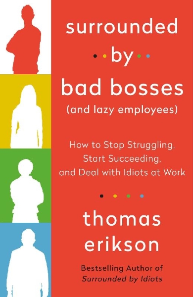 Buchcover und Innenansicht für das Buch: Surrounded by Bad Bosses (And Lazy Employees)