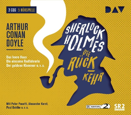 Buchcover und Innenansicht für das Buch: Sherlock Holmes 4 - Die Rückkehr