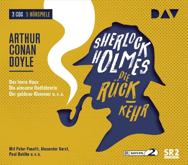 Buchcover und Innenansicht für das Buch: Sherlock Holmes 4 - Die Rückkehr
