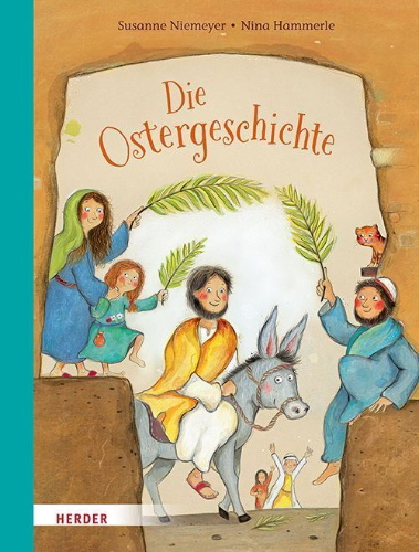 Buchcover und Innenansicht für das Buch: Die Ostergeschichte