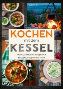 Buchcover und Innenansicht für das Buch: Kochen mit dem Kessel