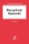Buchcover und Innenansicht für das Buch: Das private Baurecht