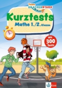 Buchcover und Innenansicht für das Buch: Team Drachenstark: Kurztests Mathe 1./2. Klasse