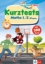 Buchcover und Innenansicht für das Buch: Team Drachenstark: Kurztests Mathe 1./2. Klasse