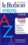 Buchcover und Innenansicht für das Buch: Dictionnaire Le Robert Micro poche