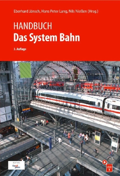 Buchcover und Innenansicht für das Buch: Handbuch Das System Bahn