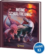 Buchcover und Innenansicht für das Buch: Meine Schulfreunde (Dinosaurier)