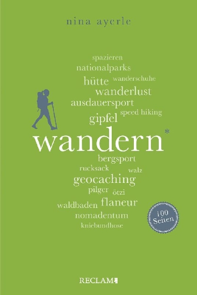 Buchcover und Innenansicht für das Buch: Wandern. 100 Seiten