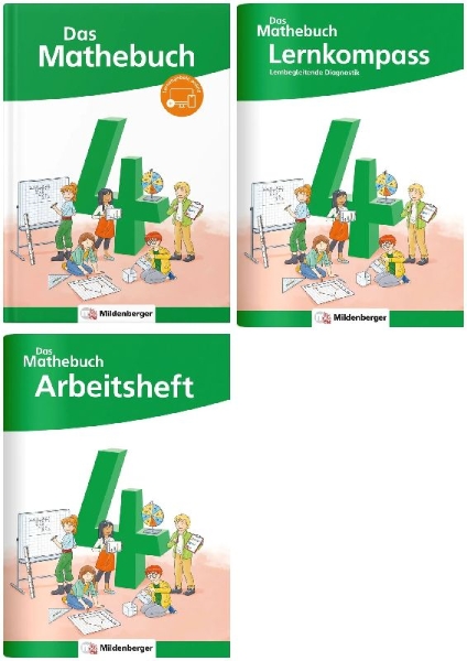 Buchcover und Innenansicht für das Buch: Paket - Das Mathebuch 4 Neubearbeitung