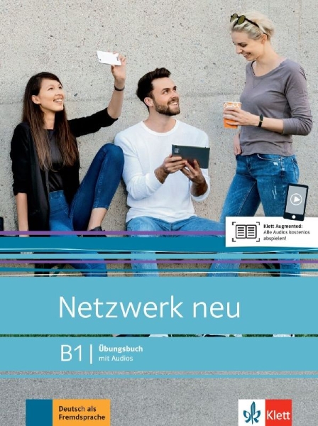 Buchcover und Innenansicht für das Buch: Netzwerk neu B1. Übungsbuch mit Audios