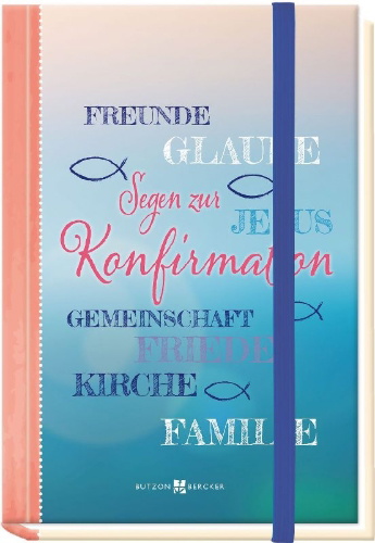 Buchcover und Innenansicht für das Buch: Segen zur Konfirmation
