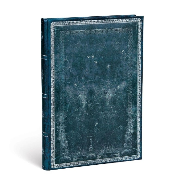 Buchcover und Innenansicht für das Buch: Midnight Steel Adressbuch Midi