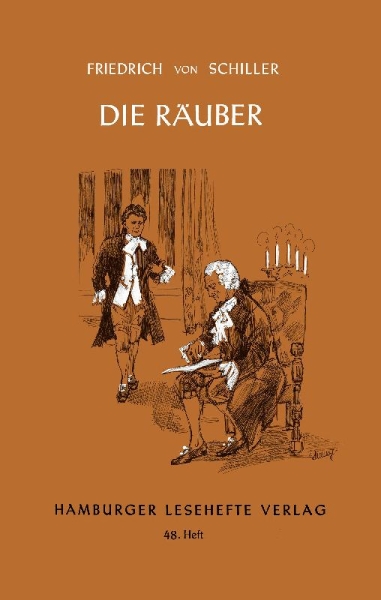 Buchcover und Innenansicht für das Buch: Die Räuber