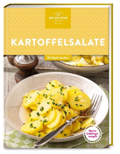 Buchcover und Innenansicht für das Buch: Meine Lieblingsrezepte: Kartoffelsalate