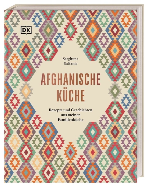Buchcover und Innenansicht für das Buch: Afghanische Küche