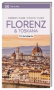 Buchcover und Innenansicht für das Buch: Vis-à-Vis Reiseführer Florenz & Toskana