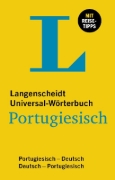 Buchcover und Innenansicht für das Buch: Langenscheidt Universal-Wörterbuch Portugiesisch