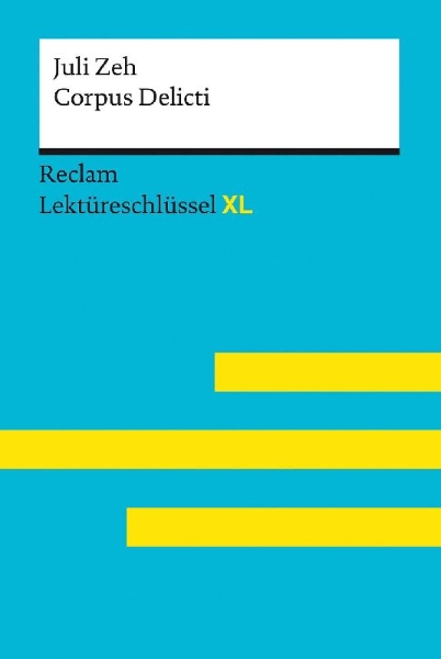 Buchcover und Innenansicht für das Buch: Corpus Delicti von Juli Zeh