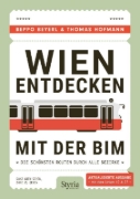 Buchcover und Innenansicht für das Buch: Wien entdecken mit der Bim