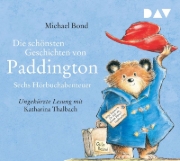 Buchcover und Innenansicht für das Buch: Die schönsten Geschichten von Paddington - Sechs Hörbuchabenteuer