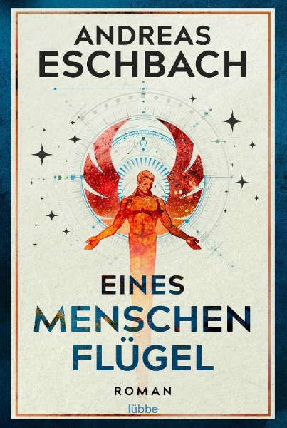 Buchcover und Innenansicht für das Buch: Eines Menschen Flügel