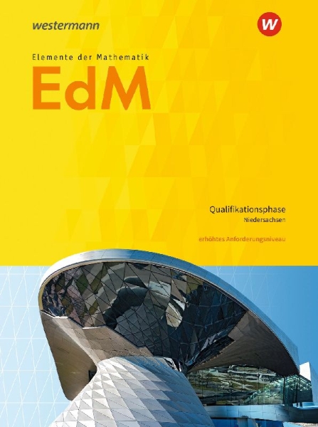 Buchcover und Innenansicht für das Buch: Elemente der Mathematik SII. Qualifikationsphase eA Leistungskurs: Schulbuch. Niedersachsen