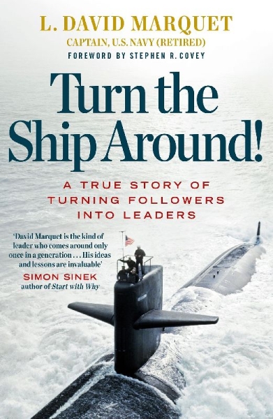 Buchcover und Innenansicht für das Buch: Turn the Ship Around!