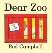 Buchcover und Innenansicht für das Buch: Dear Zoo