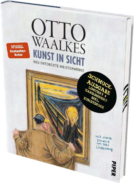 Buchcover und Innenansicht für das Buch: Kunst in Sicht (Schmuckausgabe)