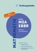 Buchcover und Innenansicht für das Buch: Prüfungsheft & Training - 2026 Mathematik MSA und eBBR - Berlin und Brandenburg - Original-Prüfungen und Lösungen