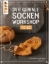 Buchcover und Innenansicht für das Buch: Der geniale Socken-Workshop to go