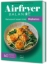 Buchcover und Innenansicht für das Buch: Airfryer Balance - Genussvoll essen trotz Diabetes