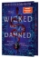 Buchcover und Innenansicht für das Buch: The Wicked and the Damned