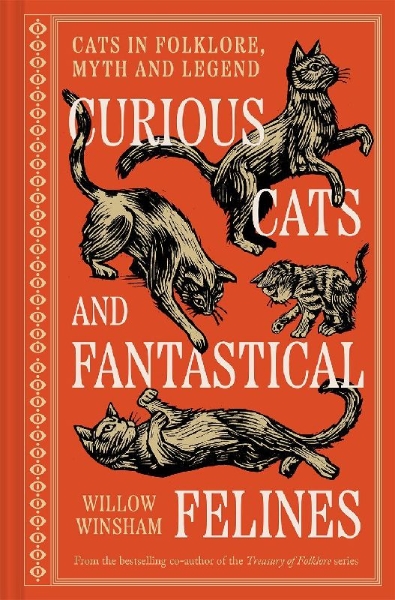 Buchcover und Innenansicht für das Buch: Curious Cats and Fantastical Felines