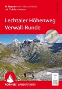 Buchcover und Innenansicht für das Buch: Lechtaler Höhenweg - Verwall-Runde